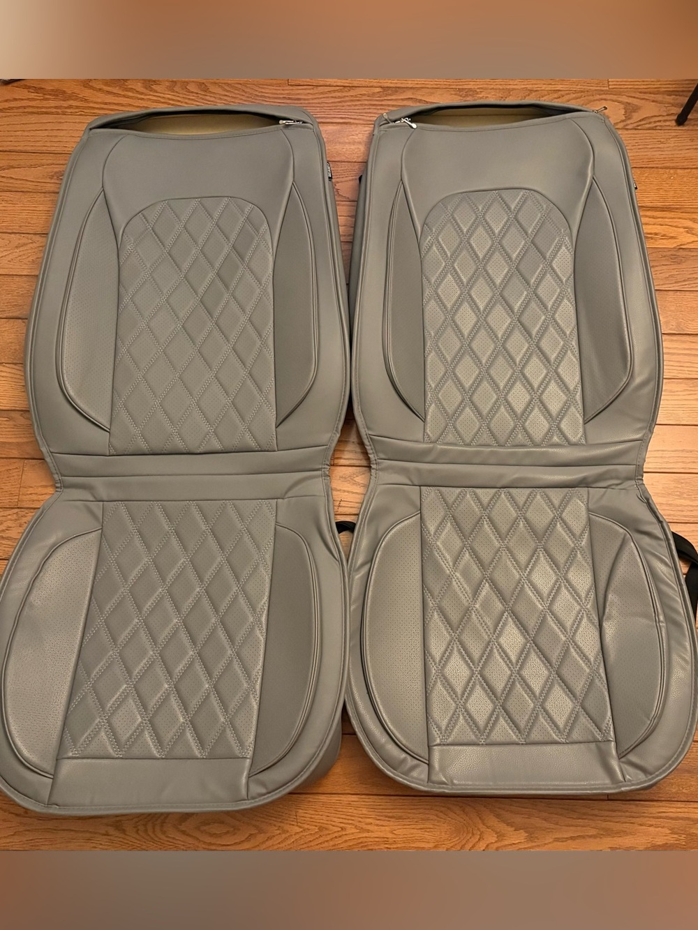 Car Seat Covers Full Set (5 Seats), Premium Perforated Nappa Leather